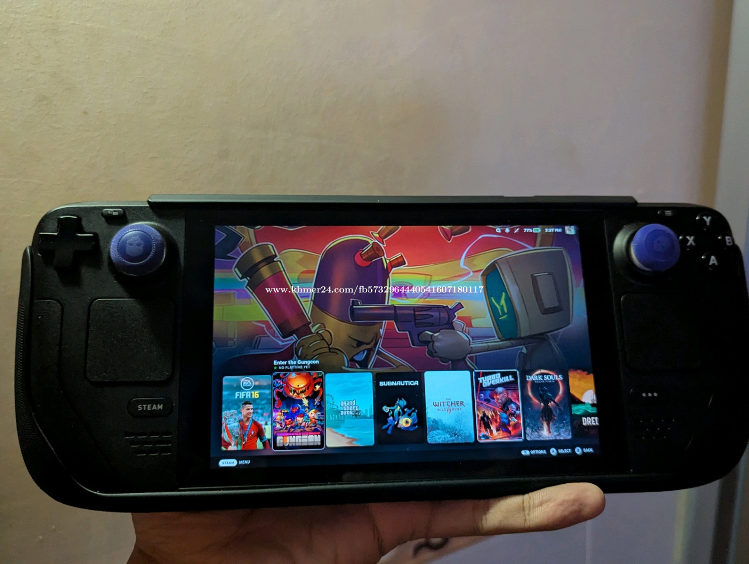 Steam Deck LCD 64Gb + 256Gb battery 100% price $280.00 in Kouk 