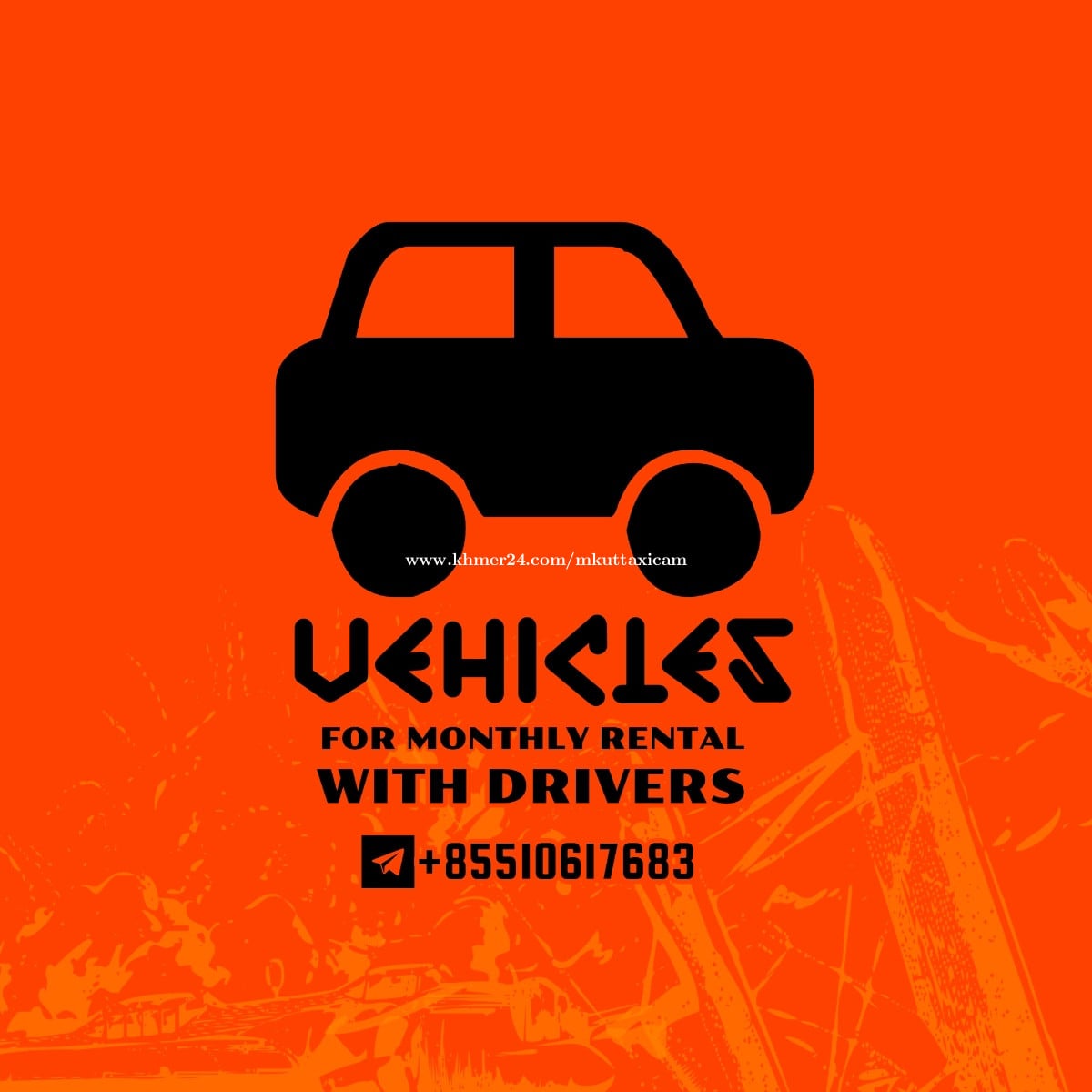 Van Rental with Driver in Sihanoukville