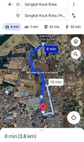 ដីសម្រាប់ជួល ខ្នាត 10m x 20m