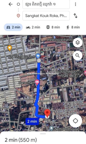 ដីសម្រាប់ជួល ខ្នាត 10m x 20m