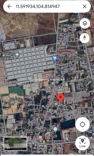 ដីសម្រាប់ជួល ខ្នាត 10m x 20m