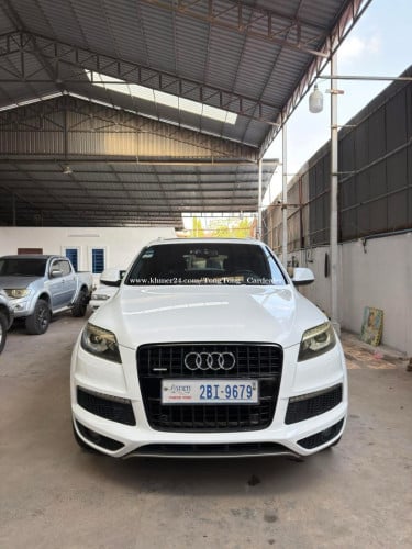 មកដល់ហើយឡានស្អាត Audi Q7 Year 2011 S line