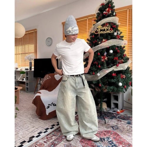 ខោខូវប៊យ / Baggy jeans