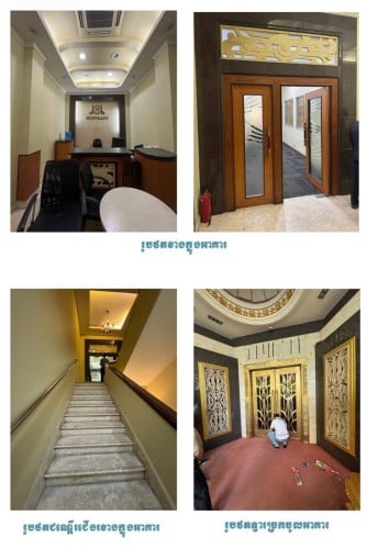 អាគារសម្រាប់ជួល/Building for Rent  ទីតាំង៖នៅលើផ្លូវព្រះនរោត្តម នៅសង្កាត់ផ្សារថ្មីទី១ ខណ្ឌដូនពេញ