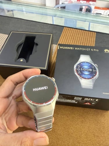 ទើបកាត់បាន១ នៅស្អាត់Huawei watch GT6 proSilver 99%285$
