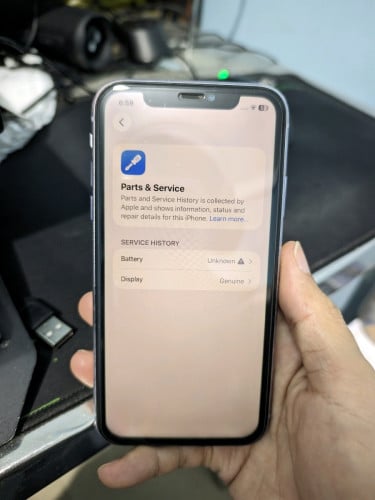 លក់ iPhone 11 128Gb scan តួសឹក និងបែកខ្នងបន្តិចដូចរូប លក់១១០$