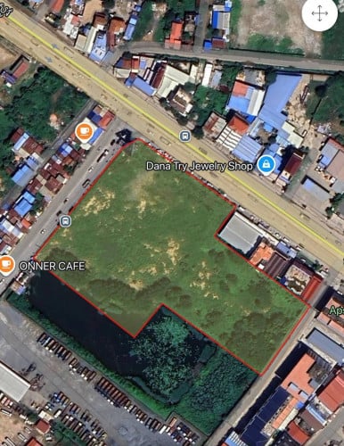 ដីលក់/Land for Sale ទីតាំងស្ថិតនៅ :សង្កាត់ស្វាយប៉ាក ខណ្ឌឬស្សីកែវ/