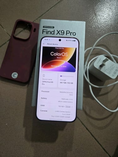 លក់ oppo find x9 ch  pro full set 99%