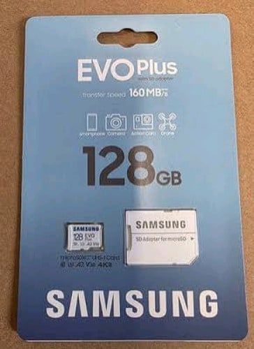 លក់ SD card 128Gb Evo plus zin 22$