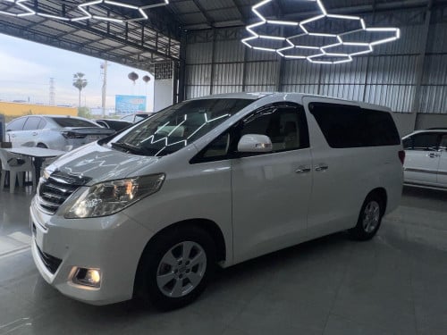 ស្តុកថ្មី ក្រដាស់ពន្ធ TOYOTA ALPhard 2013 ឡានស្អាត