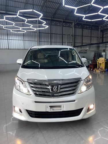 ស្តុកថ្មី ក្រដាស់ពន្ធ TOYOTA ALPhard 2013 ឡានស្អាត