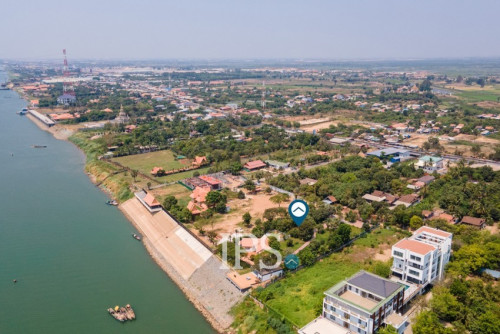 #សម្រាប់លក់ 🌊 ដីទំហំ 3,409 ម៉ែត្រការ៉េ ជាប់មាត់ទន្លេ – ស្រុកមុខកំពូល ខេត្តកណ្តាល