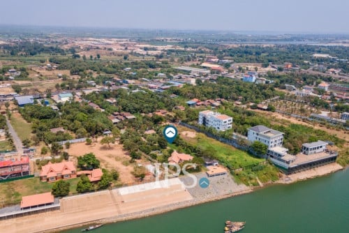 #សម្រាប់លក់ 🌊 ដីទំហំ 3,409 ម៉ែត្រការ៉េ ជាប់មាត់ទន្លេ – ស្រុកមុខកំពូល ខេត្តកណ្តាល
