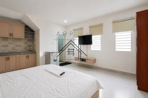🏡 Studio Apartment For Rent in Tonle Bassac, Phnom Penh