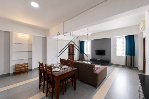 🏢 1 Bedroom Serviced Apartment For Rent in Russian Market – Phnom Penh