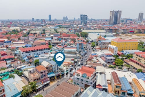 #សម្រាប់លក់ 🏢 ផ្ទះអាជីវកម្មនៅជាប់ផ្លូវធំ 3 បន្ទប់គេង – បឹងកក់ 1,  ភ្នំពេញ