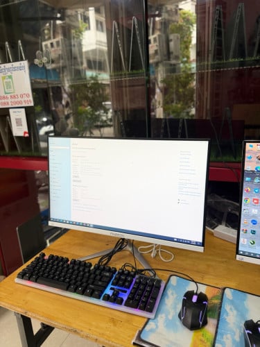 👉📲⏰All in One 24inch CPU Core i5-3th (ជំនាន់ទី3)Ram:8G SSD:128GB