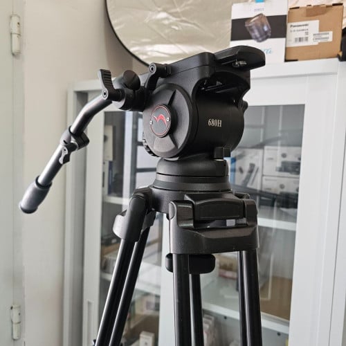 👉2 Tripod NEST NT-680H Payload 12kg Bowl 100mm 90 to 95%