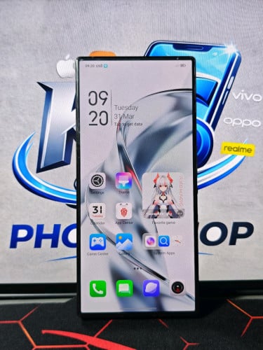 📱RED MAGIC 9S Pro / China  💾RAM12G+12G/Storage256G✅នៅស្អាត98.5%(លក់មានការធានាត្រឹមត្រូវ)