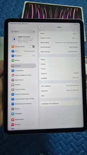 📲📲📲 : ipad pro 11 4th wifiRam:Rom: 128G Color : Gray 99%Price: