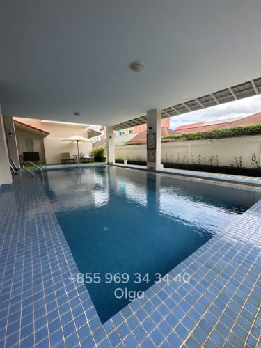 🔑  Siem Reap, Apartment with Swimming pool for rent (#038)