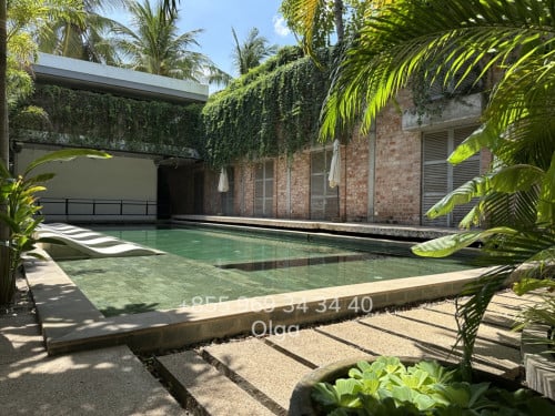 🔑  Siem Reap, Loft style Apartment with Swimming Pool for Rent (#23501)