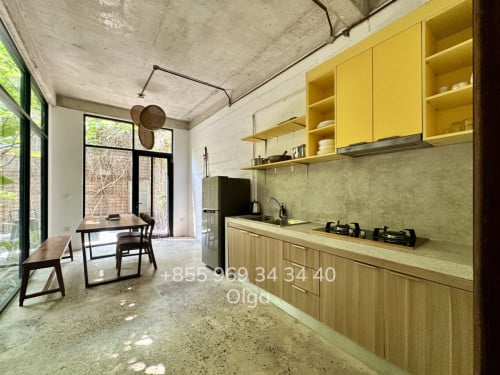 🔑  Siem Reap, Loft-style Villa with private Swimming Pool for Rent (#23509)