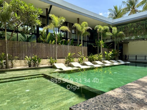 🔑  Siem Reap, Loft-style Villa with private Swimming Pool for Rent (#23509)