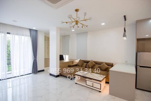 🔑  Siem Reap, Spacious Apartment for Rent with Swimming Pool (#02202)