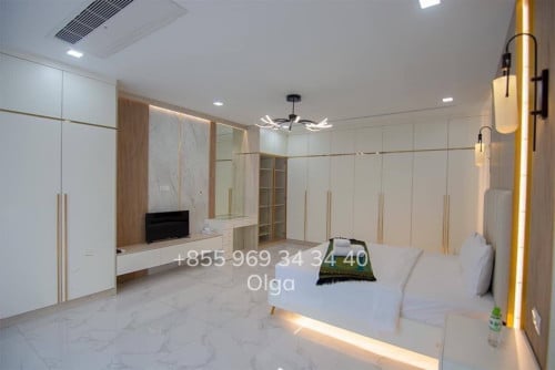 🔑  Siem Reap, Spacious Apartment for Rent with Swimming Pool (#02202)
