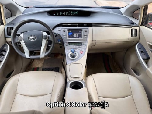 🔥Prius012Option3 ដំបូលសូឡាក្នុងលឿង អាគុយABSអ៊ែម អត់ច្រេះ តម្លៃល្អចុះតិចតួច