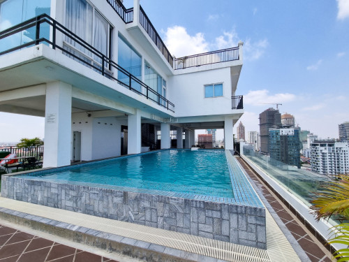 2Bedroom Swimming Pool Furnished Serviced Apartment with Gym For Rent near AEON mall