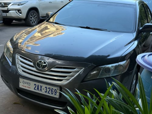 Camry hybrid 08 អេក្រង់ ធំ បាសJBL  ក្នុង​លឿង​