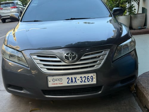 Camry hybrid 08 អេក្រង់ ធំ បាសJBL  ក្នុង​លឿង​