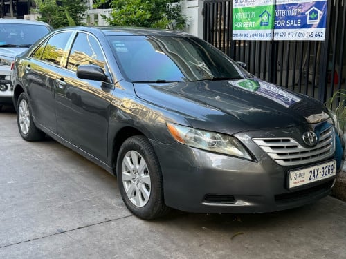 Camry hybrid 08 អេក្រង់ ធំ បាសJBL  ក្នុង​លឿង​