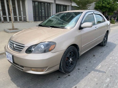 Corolla 2003 LE សាច់ដែលស្អាត ឡានថ្មី ម្ចាស់ដើម