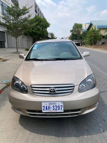 Corolla 2003 LE សាច់ដែលស្អាត ឡានថ្មី ម្ចាស់ដើម