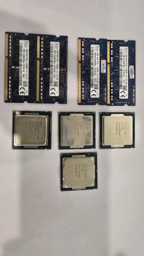 cpu cire i 5 core i3 Ram laptop