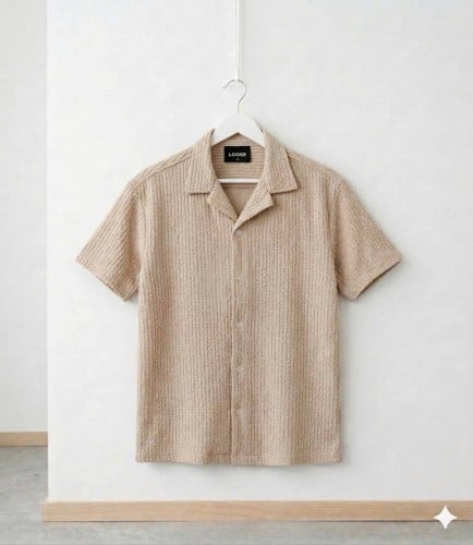 Cuban collar shirt