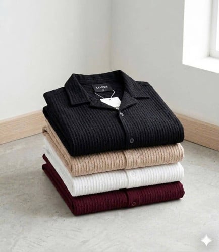 Cuban collar shirt