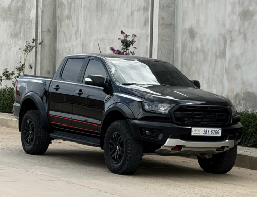 Ford Ranger Raptor 2022 black