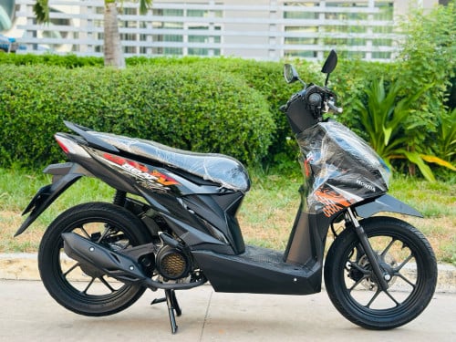 HONDA BEAT 022 ក្រុមហ៊ុន ម៉ាស៊ីនតាន់ហាប់នែនស្ងាត់ស្អាតជិះស្រួលស្ទុះខ្លាំងមិនលាន់មិនហុយមានពន្ធកាតគ្រឺ