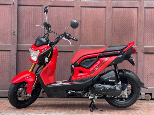 Honda Zoomer X ឆ្នាំ2020 របស់ក្រុមហ៊ុន ម៉ូតូស្អាតខ្ចី ម៉ូតូម៉ាសុីនហាប់នែ ម៉ូតូស្អាត98%
