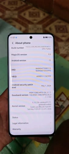 Honor X50 Ram8+5 256G