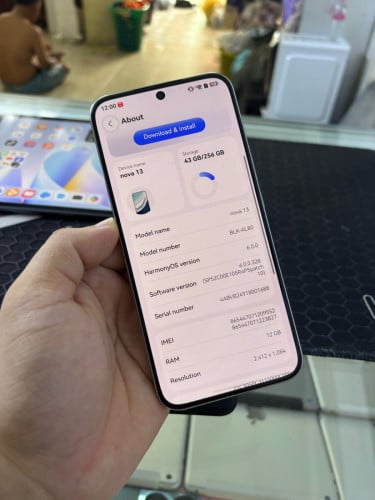 Huawei nova 13 ram 12/256G ch