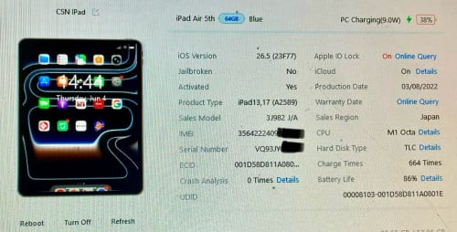 Ipad air5 wifi&Sim 64G