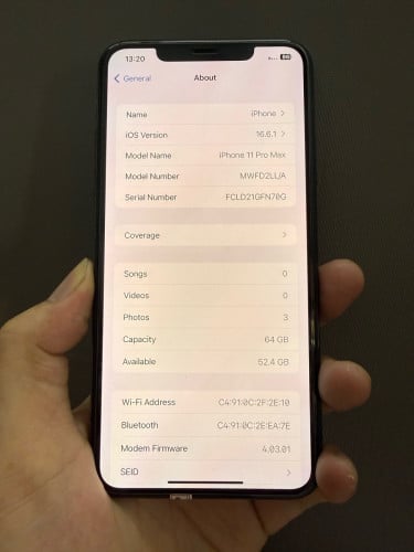 iPhone 11 Pro Max សានុំសុីនណែន