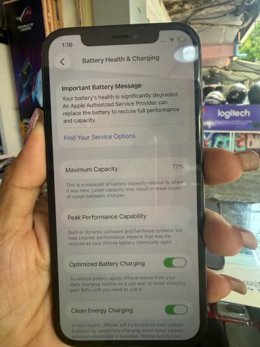 iPhone 12 Pro 256G 98% 🪫77% LL