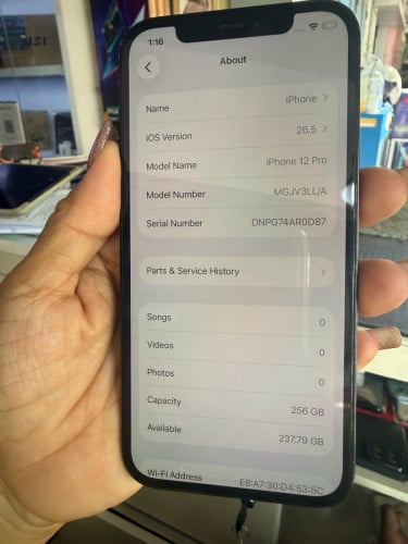 iPhone 12 Pro 256G 98% 🪫77% LL