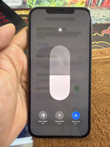 iPhone 12 ProMax 128G color Black ថ្ម100% ឡុកអុីសុីម (ប្រើបានសុីម2)